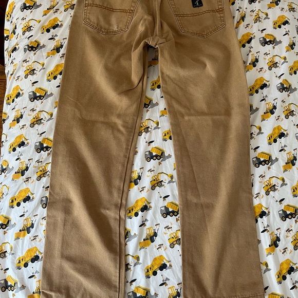 L.C. King Pointer Brand Brown Duck Canvas (100% Cotton) work pants - Picture 5 of 7